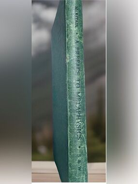 Jacques Maritain A Preface to Metaphysics:Seven Lectures on Being HC Antique